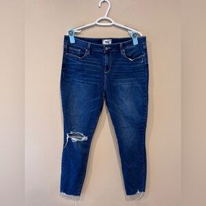 PAIGE Blue Ankle & Cropped Jeans